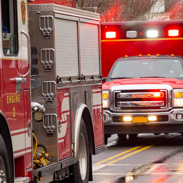 emergency vehicles